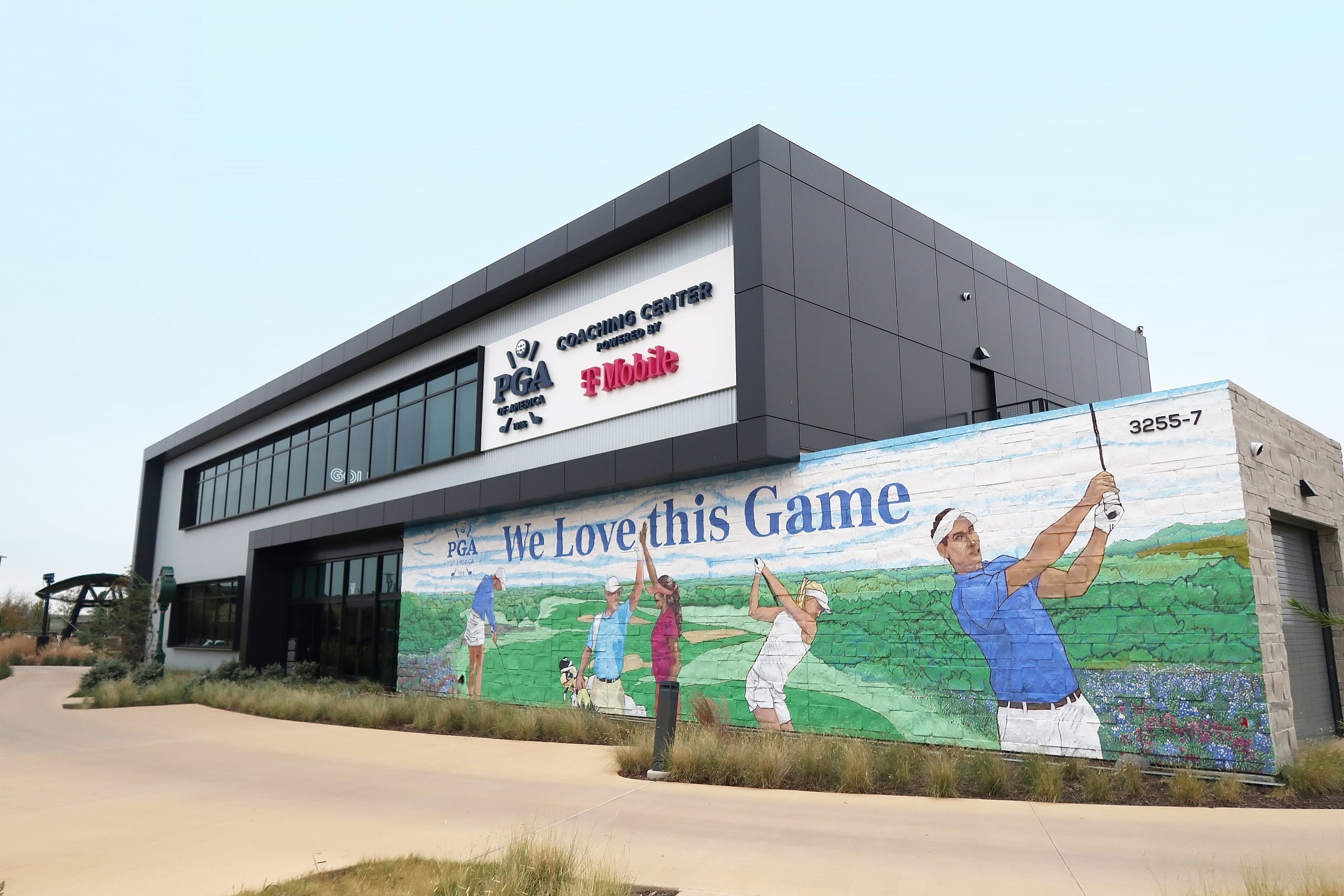 the exterior of the pga coaching center