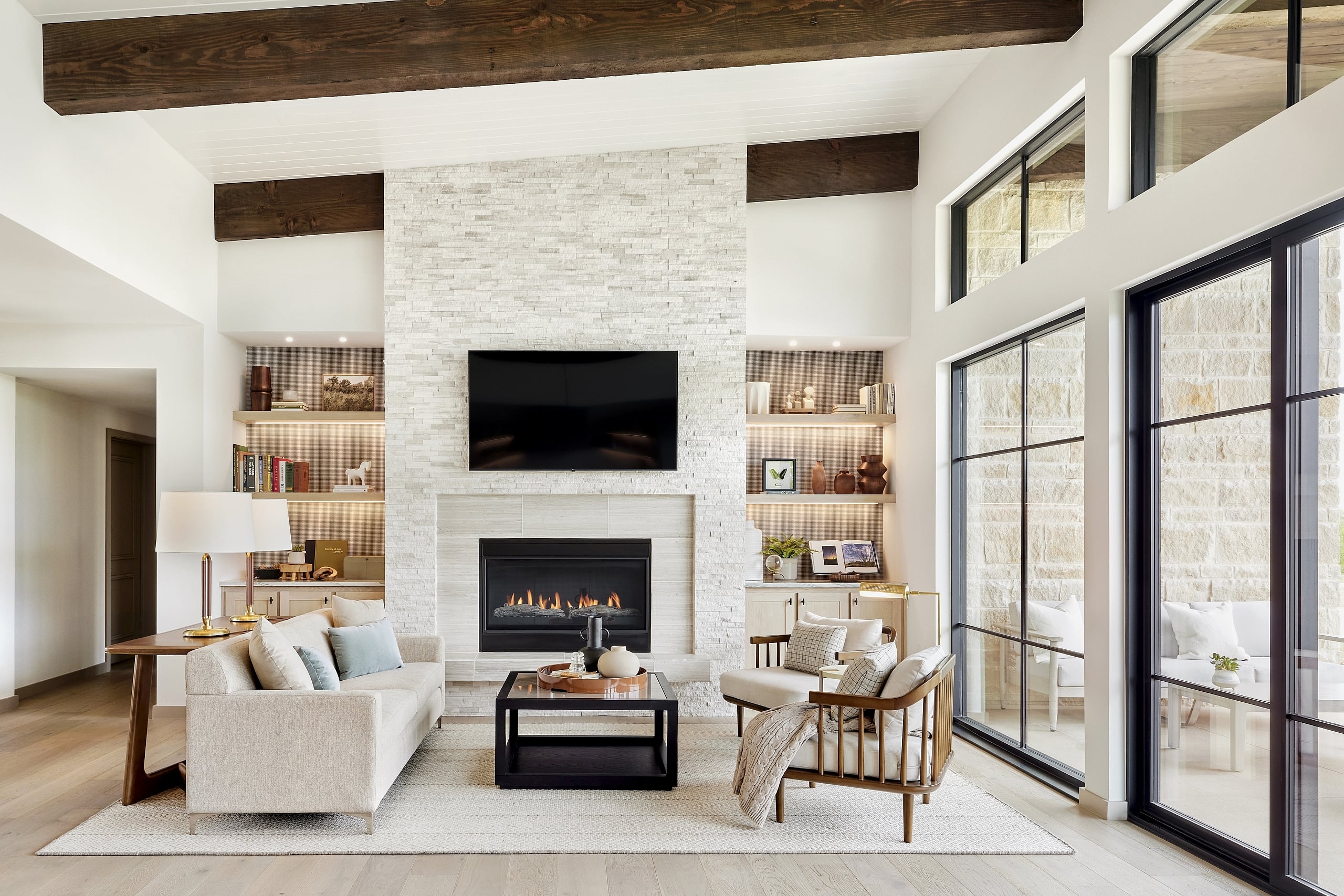 Ranch House Villa Living Room